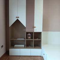 Armoire de rangement Tatami multifonctionnelle personnalisable, design minimaliste, meubles de chambre à coucher, bois massif, MDF, fabrication chinoise