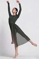 Vêtements de danse pour adultes Nylon Spandex