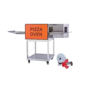 Baking equipment automatic industrial conveyor belt gas conveyor pizza oven
