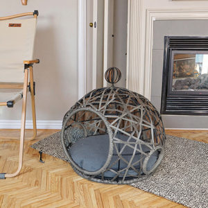 <strong>Fashion</strong> Design Natural Hand Woven Rattan Cane <strong>Dog</strong> <strong>Bed</strong> Woven Rattan Sofa <strong>Bed</strong> - Product Image 5
