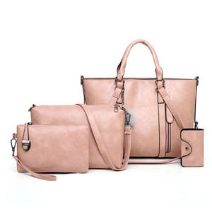 Conjunto de Bolsos de Mano de 4 Piezas, Bolso de Hombro de Material PU de Marca de Lujo de Alta Calidad y Estilo Nuevo Personalizado - Product Image 5