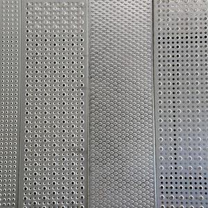 אלומיניום מחורר חוט מתכת מחורר אלומיניום עם חוט פלדה רשת אנטי החלקה רמפה חתוך מרותך - Product Image 2