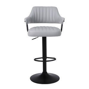 <span class=keywords><strong>Tabouret</strong></span> <span class=keywords><strong>de</strong></span> <span class=keywords><strong>bar</strong></span> pivotant, chaise d'îlot, siège <span class=keywords><strong>de</strong></span> remplacement, tabourets hauts en cuir et acier, modernes, confortables, <span class=keywords><strong>avec</strong></span> accoudoirs, <span class=keywords><strong>pas</strong></span> <span class=keywords><strong>cher</strong></span> - Product Image 6