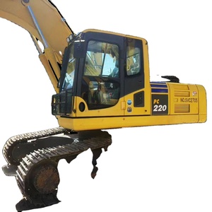 Excavadoras Usadas Originales de Japón, Excavadora Komatsu PC220, Precio Económico, Máquina de 20 y 22 Toneladas en Stock, Certificación CE - Product Image 1