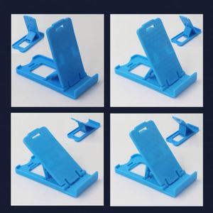 Giveaway Gifts Adjustable Folded Mobile Phone <b>Bracket</b> <b>Plastic</b> Mini Phone Holder Rack - Product Image 6