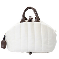 Sac de transport portable pour chats et chiens, grande capacité, sac de voyage à bandoulière, sac de transport pour animaux de compagnie en cuir PU imperméable