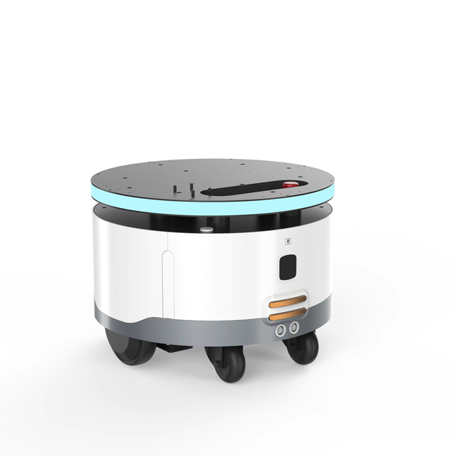 Hot Wheel Industrial Robot Chassis 60kg Payload Autonomous Mobile Platform for Factory Material Handling