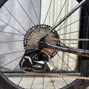 จักรยานเสือหมอบ SRAM <span class=keywords><strong>Rival</strong></span> AXS XPLR 1*12 OEM SK0 2 คาร์บอนไฟเบอร์ แอโร 700C 24 สปีด เบรคไฮดรอลิกดิสก์ น้ำหนักเบา สำหรับการแข่งขัน น้ำหนัก 7.2 กก. - Product Image 5