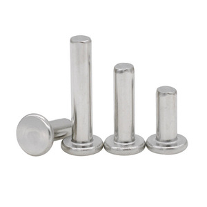 M2-M8 thép không gỉ 304 (A2) DIN 7338 một đầu phẳng đinh tán rắn - Product Image 6