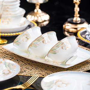 Juego de Cubiertos de Cerámica con Diseño Adorable y Patrón de Frutas, Vajilla en Stock para Regalo de Inauguración de Casa - Product Image 4