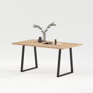 Grandes tables de restaurant en <span class=keywords><strong>bois</strong></span> de chêne massif mdf pour 8 personnes - Product Image 3