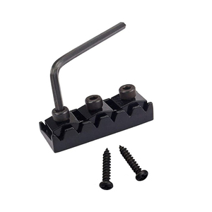 Serrure de chaîne d'écrou de verrouillage de guitare électrique noire de 43mm pour pont de trémolo de <span class=keywords><strong>Floyd</strong></span> <span class=keywords><strong>Rose</strong></span> - Product Image 2