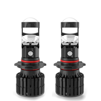 H8 Led Mini Projecteur Lentille H8 H11 Canbus 9005 HB3 9006 HB4 9012 Ampoules de Phares de Voiture 120W Lampe 12V 24V 6000K