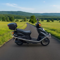 Scooter/Moto à transmission automatique avec une grande efficacité énergétique et une excellente qualité, équipée d'un moteur de 100 cm³, exportable
