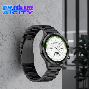 Reloj Inteligente para Hombre AM24 con Pantalla AMOLED de 1.43 Pulgadas, Correa de Silicona, Reloj Deportivo con Funciones de Notificaciones y Masaje - Product Image 3