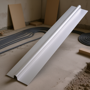 Placa de transferencia de calor de aluminio PEX de 4 pies para sistemas de calefacción por suelo radiante, piezas flexibles para sistemas de calefacción por suelo radiante, venta al por mayor. - Product Image 2