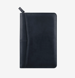 Ensemble cadeau promotionnel exécutif personnalisé avec votre logo, mini porte-documents zippé en similicuir, organiseur d'affaires - Product Image 5