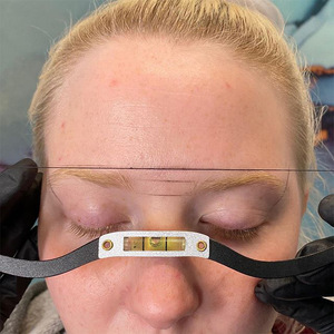 Herramienta de Hilo Horizontal para Mapeo de Cejas, Regla de Hilo para Cejas, para Maquillaje Permanente, Microblading, Suministros PMU - Product Image 3