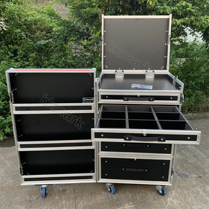 Tùy chỉnh triển lãm thương mại lưu trữ di chuyển DJ hộp di chuyển tiện ích ngăn kéo trường hợp đường bay với ngăn kéo - Product Image 2