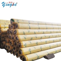 Yinghe Offre Spéciale extérieur 440g 1.6*50m grand Format blanc ou noir PVC Flex bannière bâches