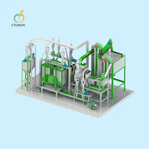 Capacité 30 tonnes/24 heures, moulin à dal entièrement automatique multifonctionnel - Product Image 1