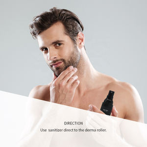 Kit de crecimiento de barba, rodillo <span class=keywords><strong>Derma</strong></span>, suero para crecimiento de barba, peine, Kit de aseo - Product Image 6