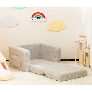 Meubles de chambre d'enfants canapé <span class=keywords><strong>pliable</strong></span> en mousse canapé rabattable en mousse moelleux et doux pour bébé nuage canapé-lit en peluche pour tout-petit chaise pour enfants - Product Image 4