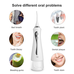 Ipx7 Dentaire Portable Brosse À Dents Nettoyant Irrigateur Oral D'eau Sans Fil Flosser Pour Dents SPA - Product Image 6