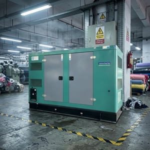 เครื่องกำเนิดไฟฟ้า Cummins 50kw 62.5kVA แบบเงียบ 50hz สำหรับโรงงานอาหารในฟิลิปปินส์ จัดส่งรวดเร็วโดยตรง รับประกันหนึ่งปี รุ่น VLC50GF พร้อมจำหน่าย - Product Image 3