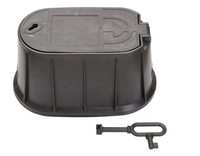 Boîte de compteur d'eau en plastique de haute qualité avec clé pour pièces d'instruments et accessoires