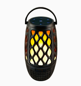 Portable Bluetooth Speaker Metal Cabinet Rechargeable Battery Indoor Use Single Color LED Light <b>Button</b> Control 1 - Product Image 3