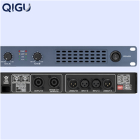 Amplificateur de puissance professionnel en métal 360W X 2 (4 Ohm) 200W X 2 (8 Ohm) Amplificateur de son numérique de classe D à 2 canaux pour enceintes