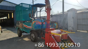 Mini-moissonneuse de maïs pour usage agricole, petite machine de récolte d'<span class=keywords><strong>orge</strong></span>, machine de coupe de paille de maïs économique - Product Image 2