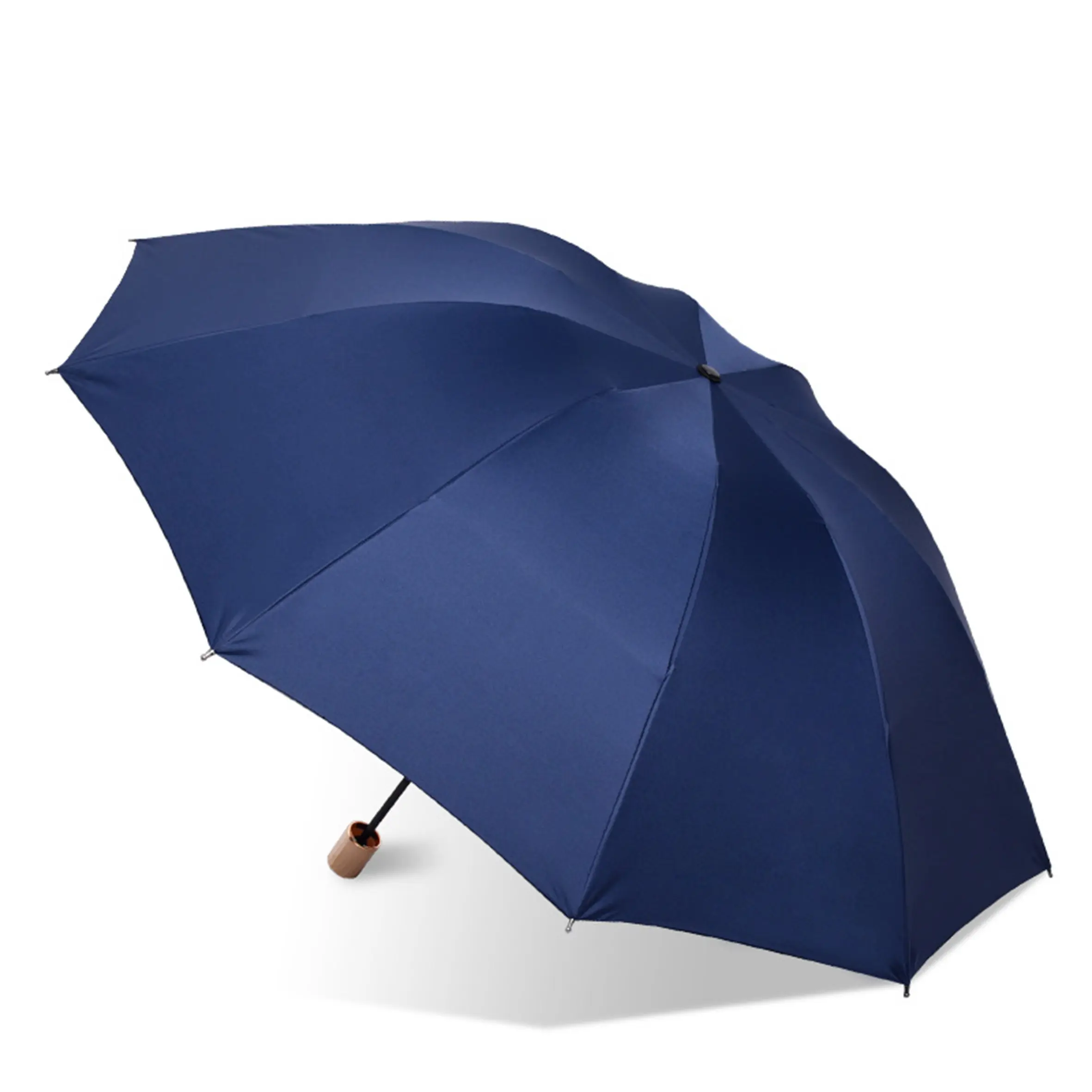 8k otomatik vinil katlanır şemsiye mens, iş reklam hediye şemsiye baskı LOGO yağmur ve güneş çift şemsiye/