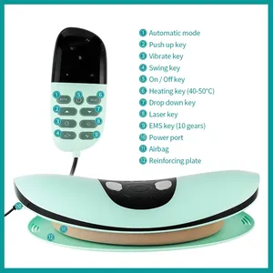 Dispositivo elettrico di trazione lombare posteriore con massaggio dinamico di vibrazione di Stretching impacco caldo allevia il <span class=keywords><strong>dolore</strong></span> della <span class=keywords><strong>Sciatica</strong></span> lombare - Product Image 5
