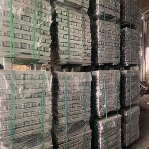 Lingot d'aluminium moulé 99,9% 99,7% 7mg AlSi 10mg 6Cu4 9Cu3 A7 A8 ADC12 Lingot d'alliage d'aluminium - Product Image 1