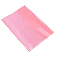 Protège-cahier imperméable, couverture de cahier en PVC transparent, écologique, OEM, REACH, épaisseur 0,2-0,5 mm, format A4
