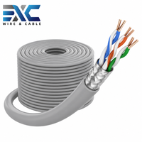 Câble réseau Cat5e UTP 305m 1000ft, câble Ethernet en vrac, câble LAN 24AWG, matériau CCA, livraison rapide, prix d'usine, gris