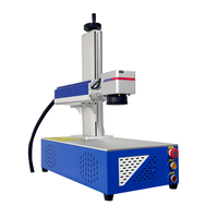 Machine de marquage laser à fibre de bureau multi-matériaux pour gravure sur métal