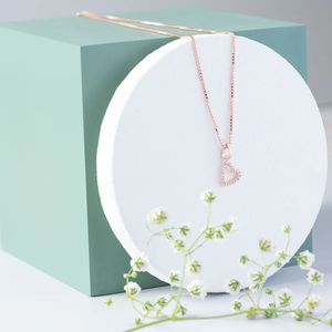 Luxury <b>Fine</b> <b>Chain</b> Moissanite Tennis <b>Necklace</b> with Solid 925 Sterling Silver Elegant Jewelry for Women - Product Image 1