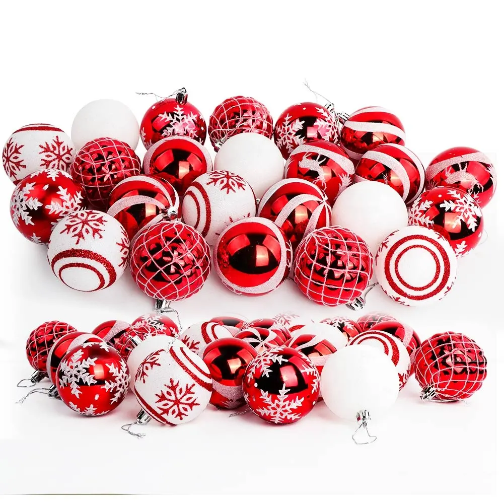 OurWarm Wholesale Supplies 36PCS Christmas Ball Ornaments Bulk