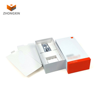 Boîte d'emballage pour téléphone portable en carton recyclé avec logo personnalisé en gros, boîte cadeau de luxe pour téléphone