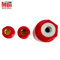 Aisladores Hexagonales de Polímero Compuesto Serie ISO Mar-Bal de Alta Tensión 600V-2000V con Resistencia a la Tracción de 1.3KN-6.0KN