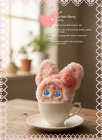 Pendentif de sac à dos en peluche interactif intelligent AI Sweet Waxy Tea Talk 001 avec rembourrage en coton PP pour tous les âges