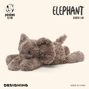 Jooki Jimny animales elefante hipopótamos Super suave juguete <span class=keywords><strong>de</strong></span> peluche lindo muñeco <span class=keywords><strong>de</strong></span> <span class=keywords><strong>trapo</strong></span> edredón perfecto regalo <span class=keywords><strong>de</strong></span> cumpleaños - Product Image 2