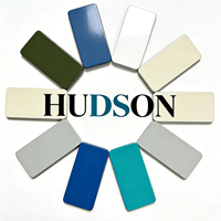 Peinture en poudre thermodurcissable HUDSON Cool Tone RAL multicolore en polyester pour la peinture industrielle des métaux, des bateaux et des meubles