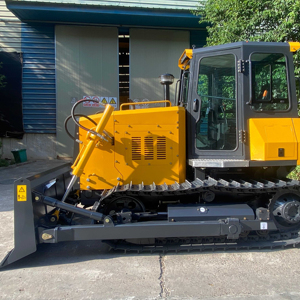 Maquinaria de Construcción Multifuncional, Bulldozer de Orugas de 8 y 10 Toneladas, Mini Bulldozer Totalmente Hidráulico - Product Image 4