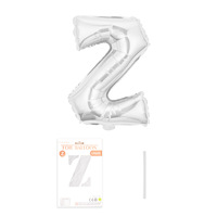 Ballons en aluminium géants de 32 pouces en forme de lettres anglaises, emballés individuellement sur carte, pour décorations de fête d'anniversaire - Vente en gros à prix réduit