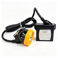 Lampe de mineur rechargeable KL5LMB à haute luminosité 20000 lux, lampe de casque de mineur, lampe frontale de mineur