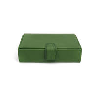 Boîte de rangement en cuir pour jeu de cartes Bridge